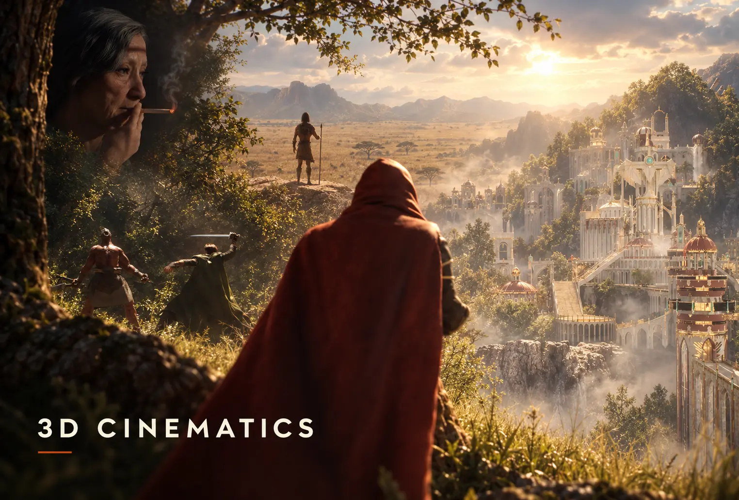 3D Cinematic Showreel film preview