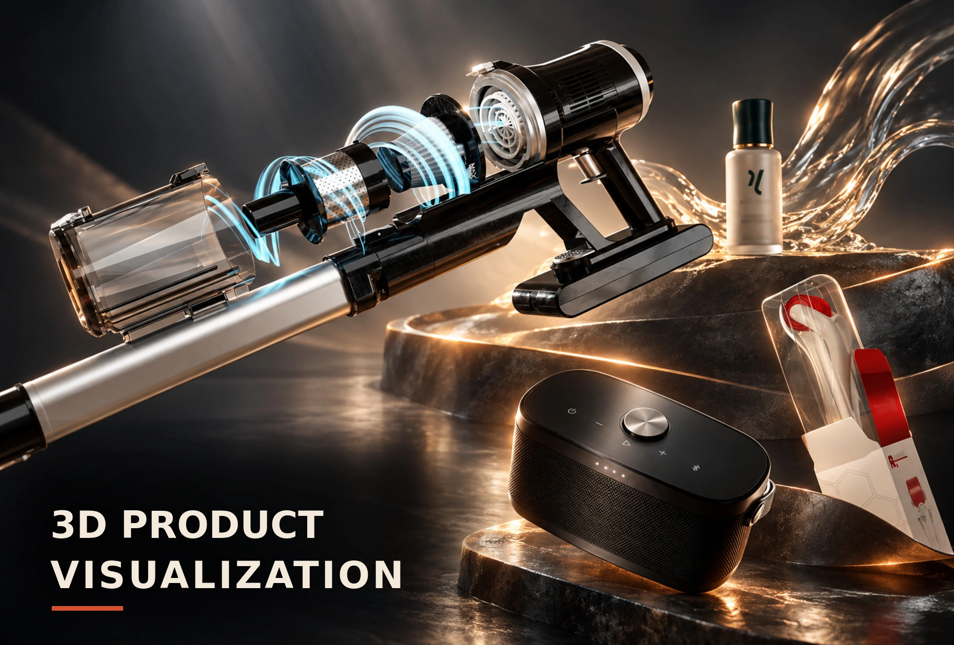 3D Product Commercial Showreel film preview